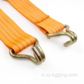 100MMX10T Xe tải Lashing Polyester Ratchet Tie xuống